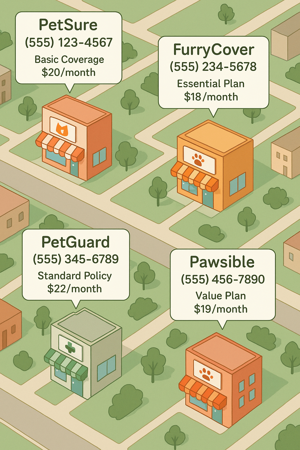 Local providers offering affordable pet insurance for pet owners seeking nearby plans