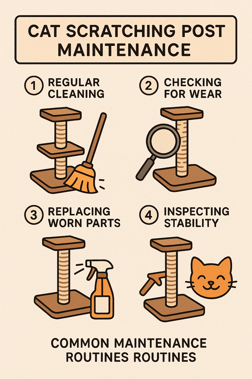 Maintenance tips for cat scratching posts for pet owners seeking care tips and local services