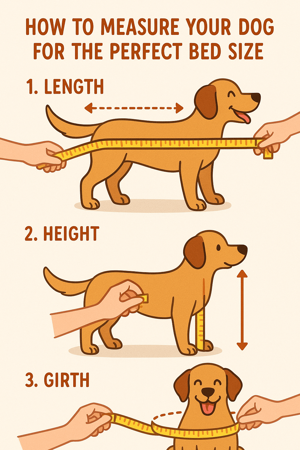 Measuring dog for perfect size best dog beds step by step guide