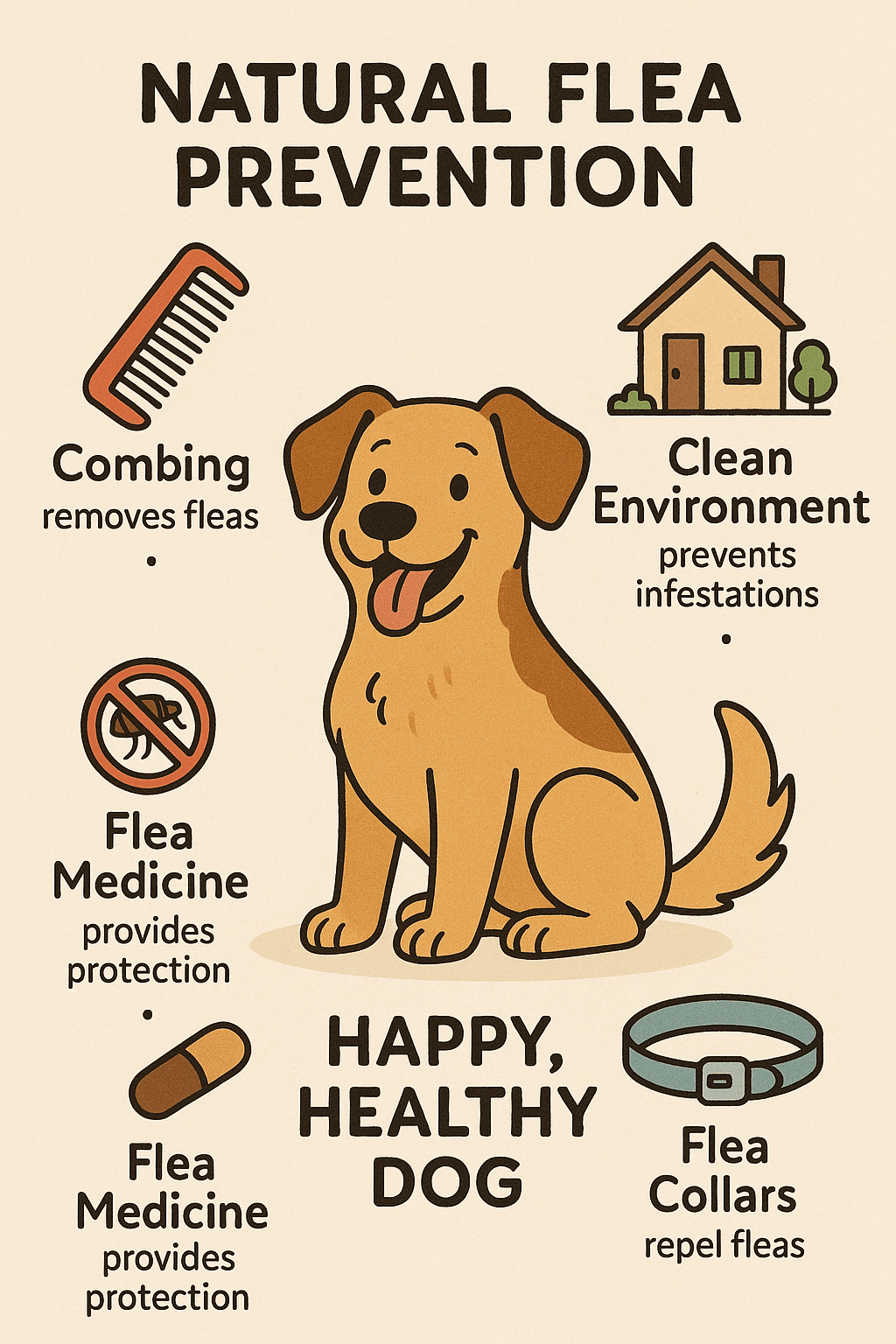 Natural flea prevention tips to complement best flea medicine for dogs for healthier pets