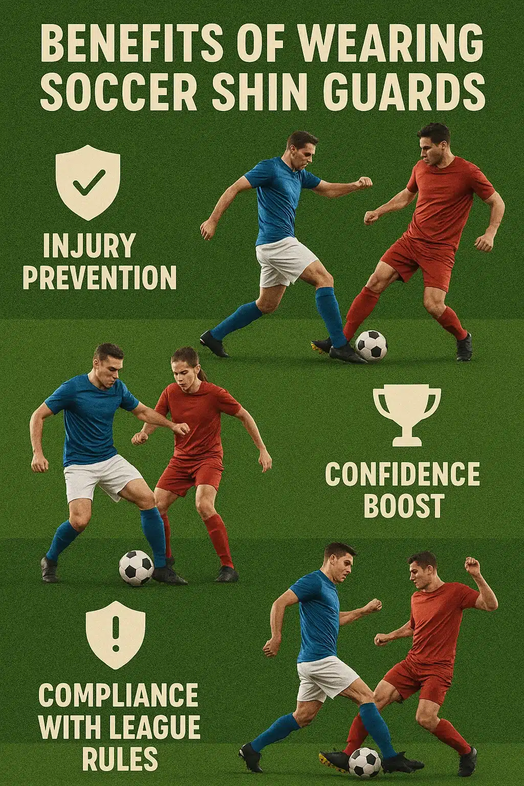 benefits of soccer shin guards for injury protection and player confidence