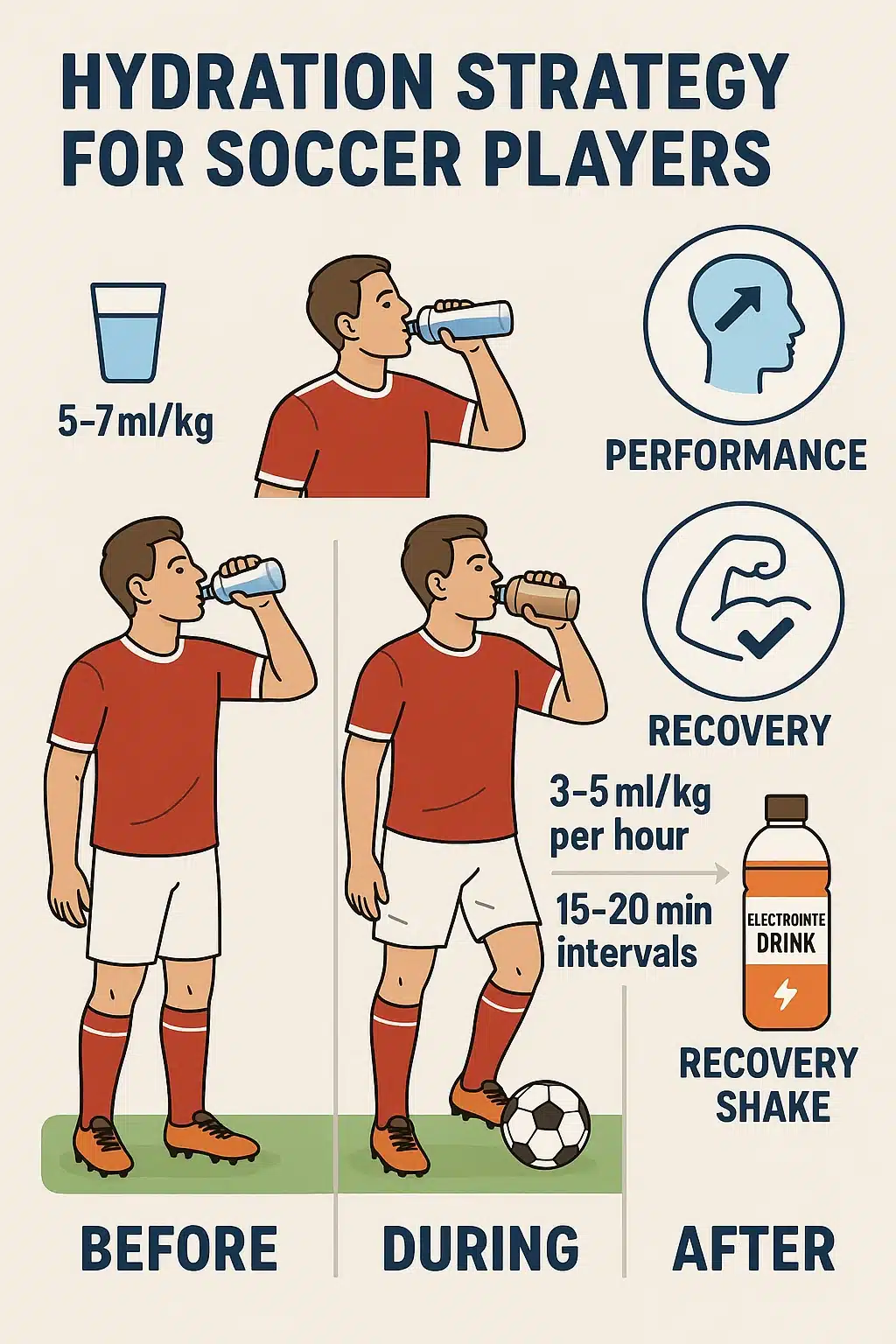 5 Winning Soccer Player Diet Tips Every Soccer Ball Lover Needs 3 hydration strategy in soccer player diet for optimal performance and recovery for soccer ball lover