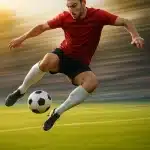 6 Powerful Soccer Agility Drills Every Soccer Ball Lover Needs 8 soccer agility drills dynamic player performing agile soccer move on sunlit field with ball