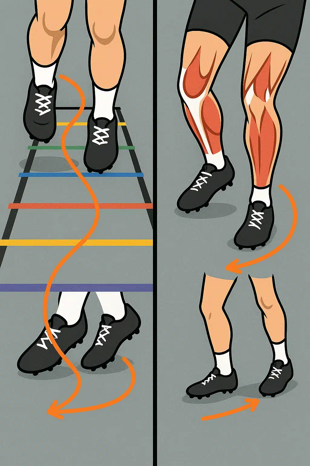 soccer agility drills footwork patterns ladder drills quick side shuffles